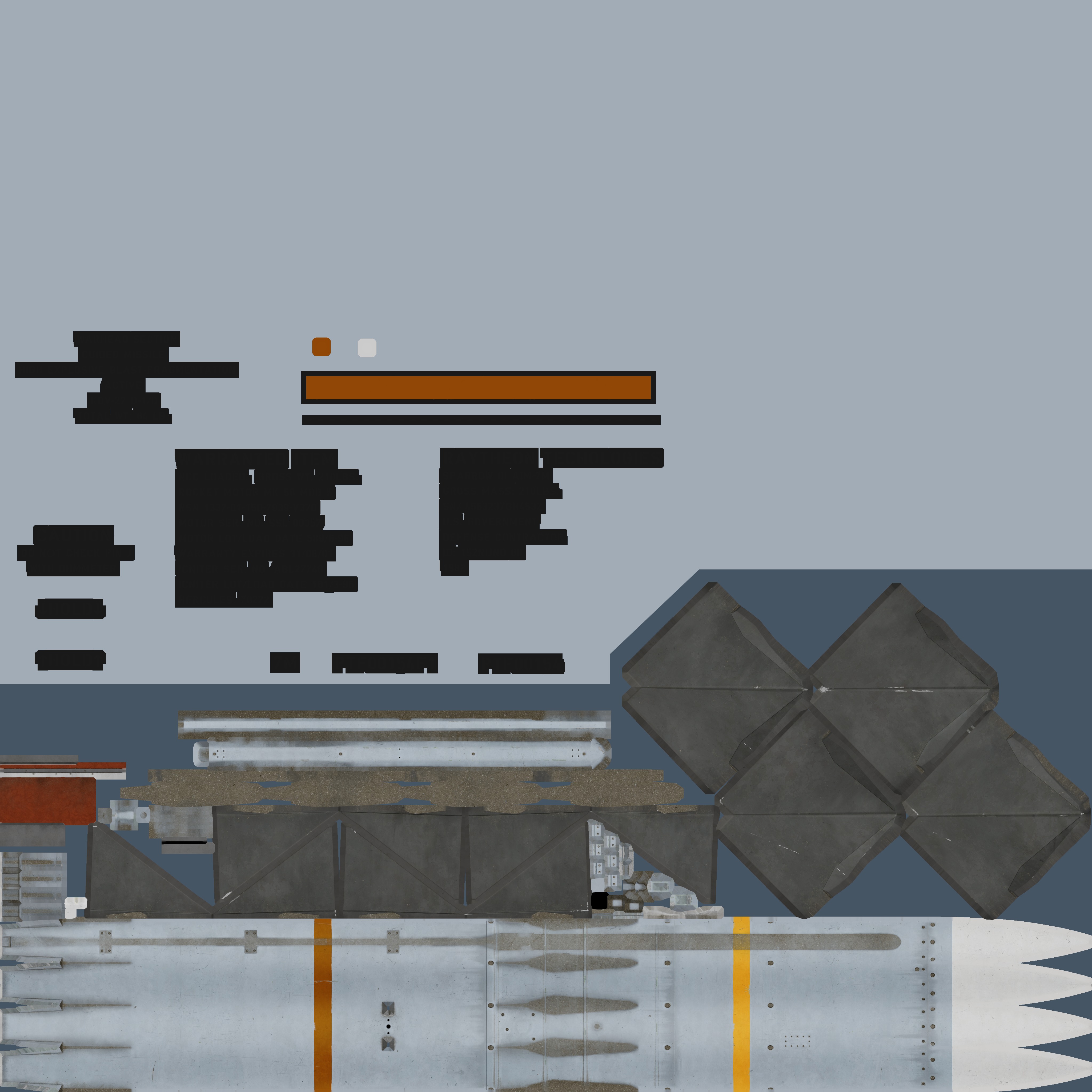 AIM-7 Sparrow 3D model_12