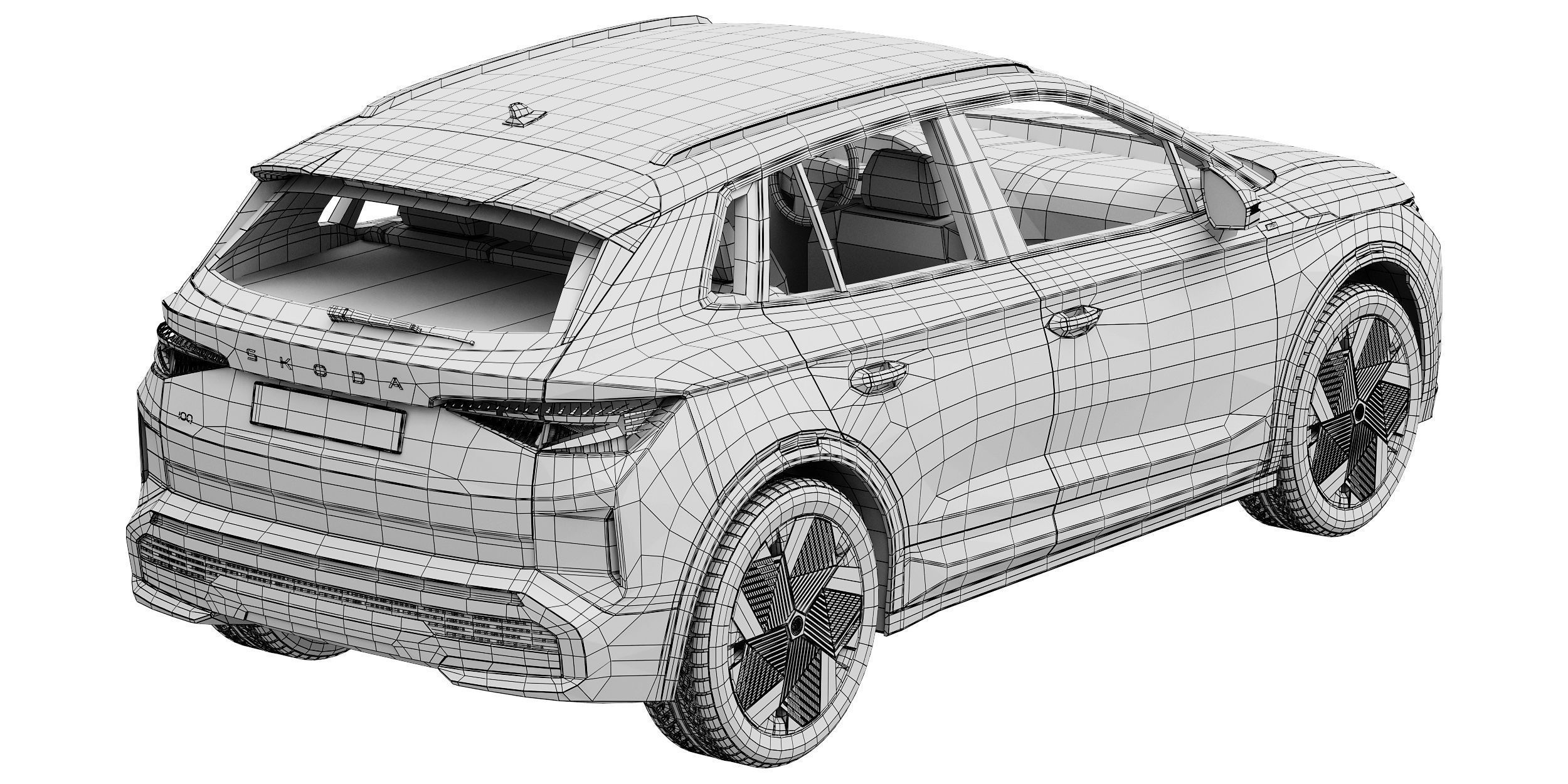 Skoda Elroq First Edition 3D model_17