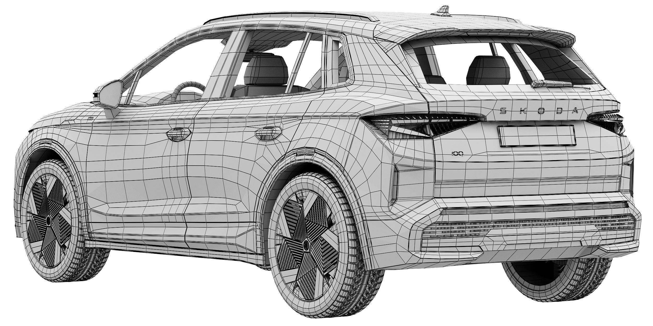 Skoda Elroq First Edition 3D model_15
