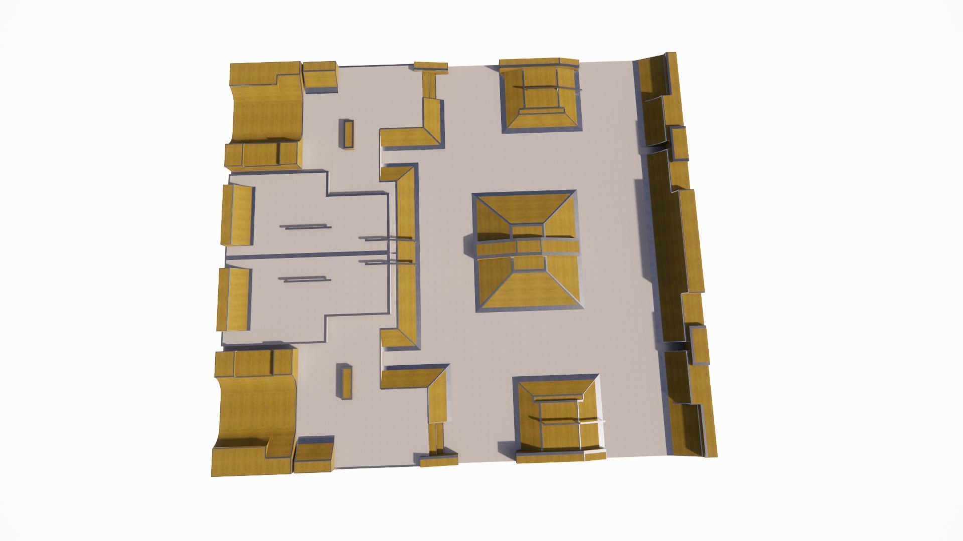 Skatepark-Skate Park PACK 3D model_3