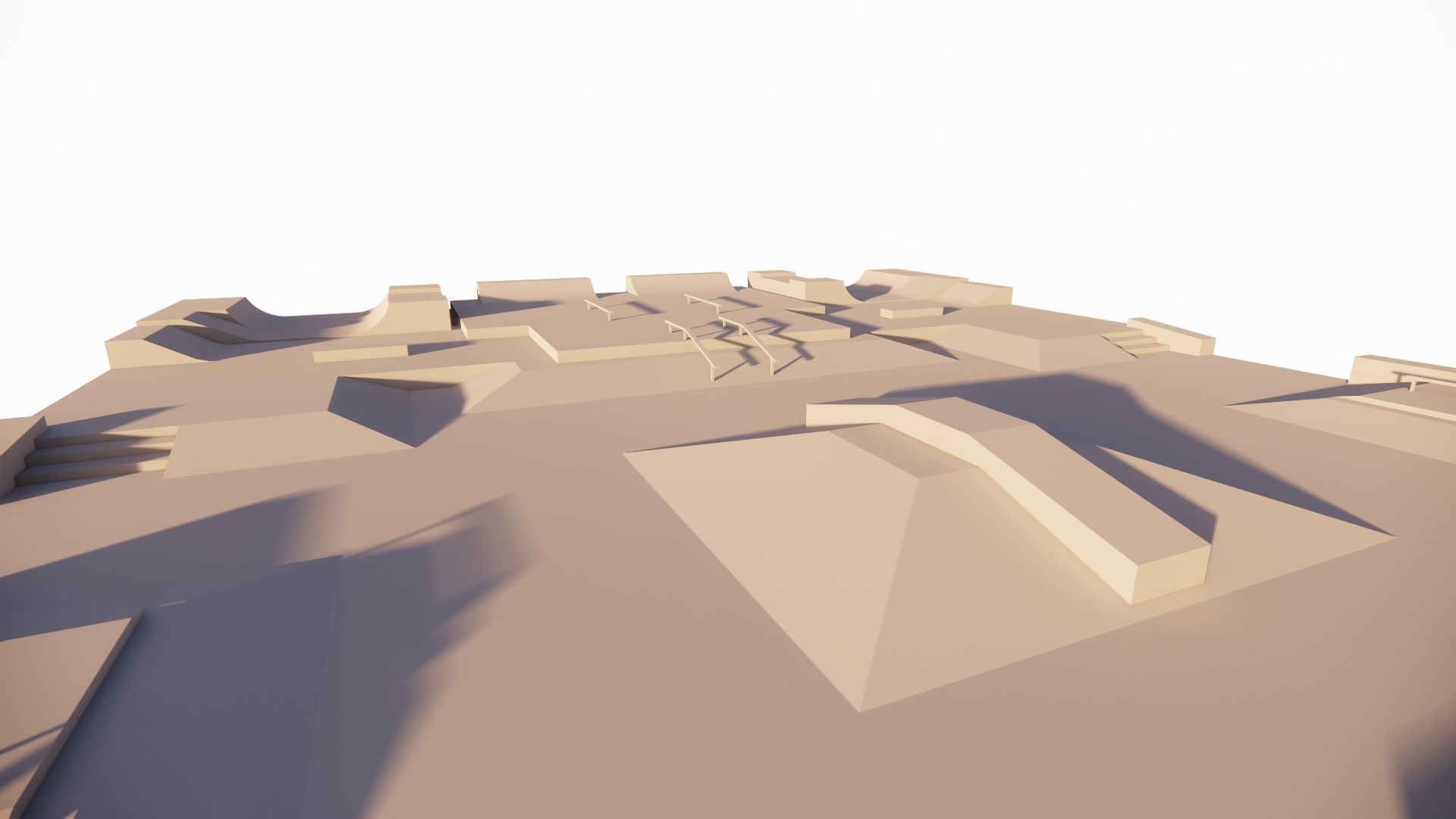 Skatepark-Skate Park PACK 3D model_18