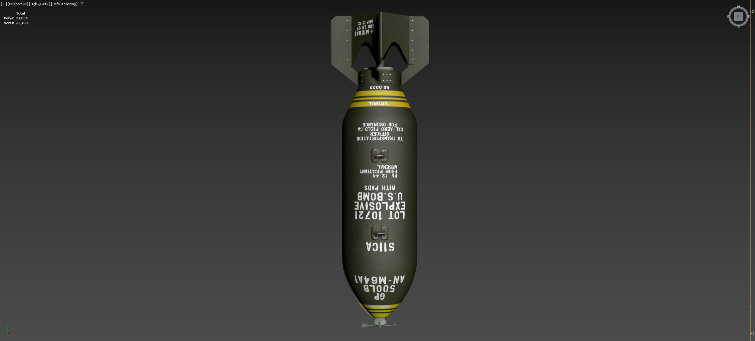 AN-M64-A1 3D model_2