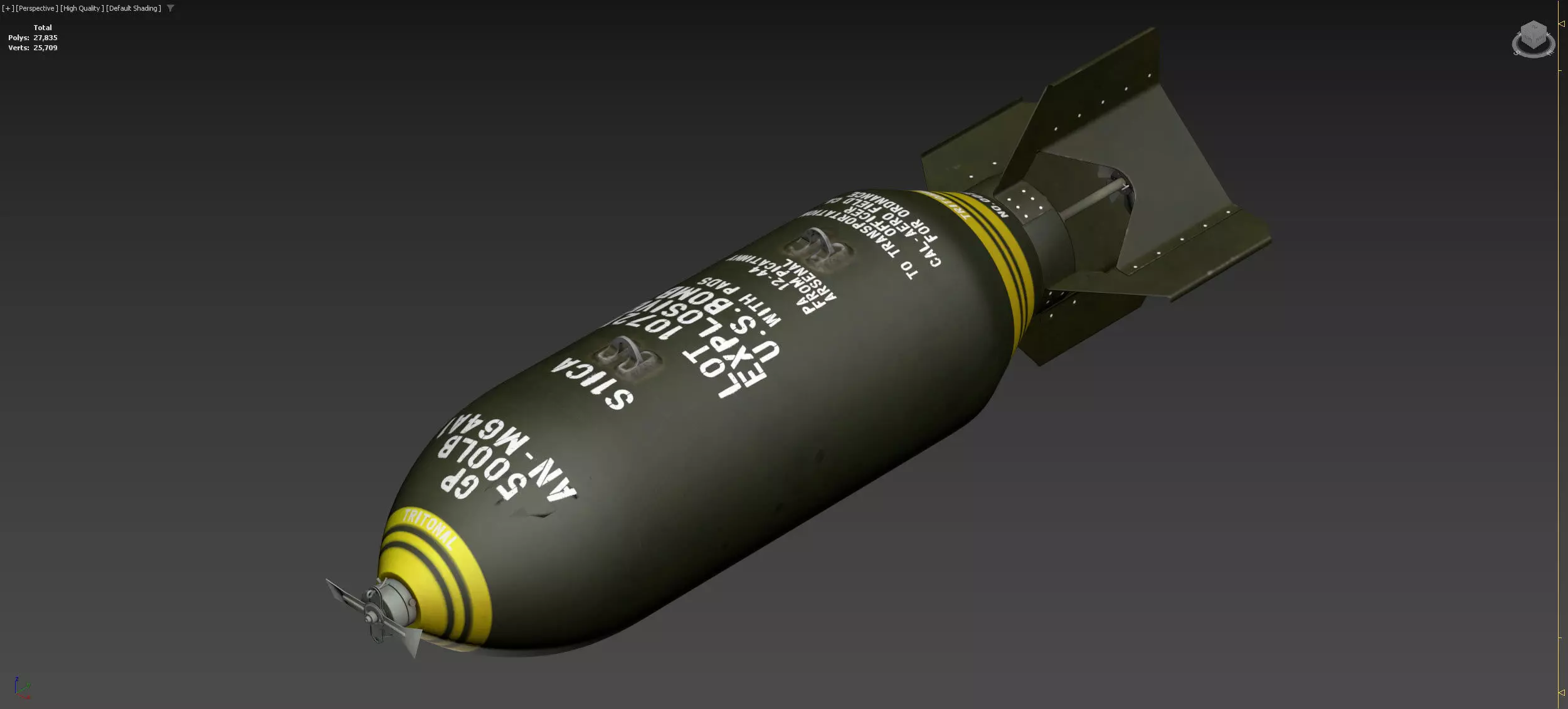AN-M64-A1 3D model_0