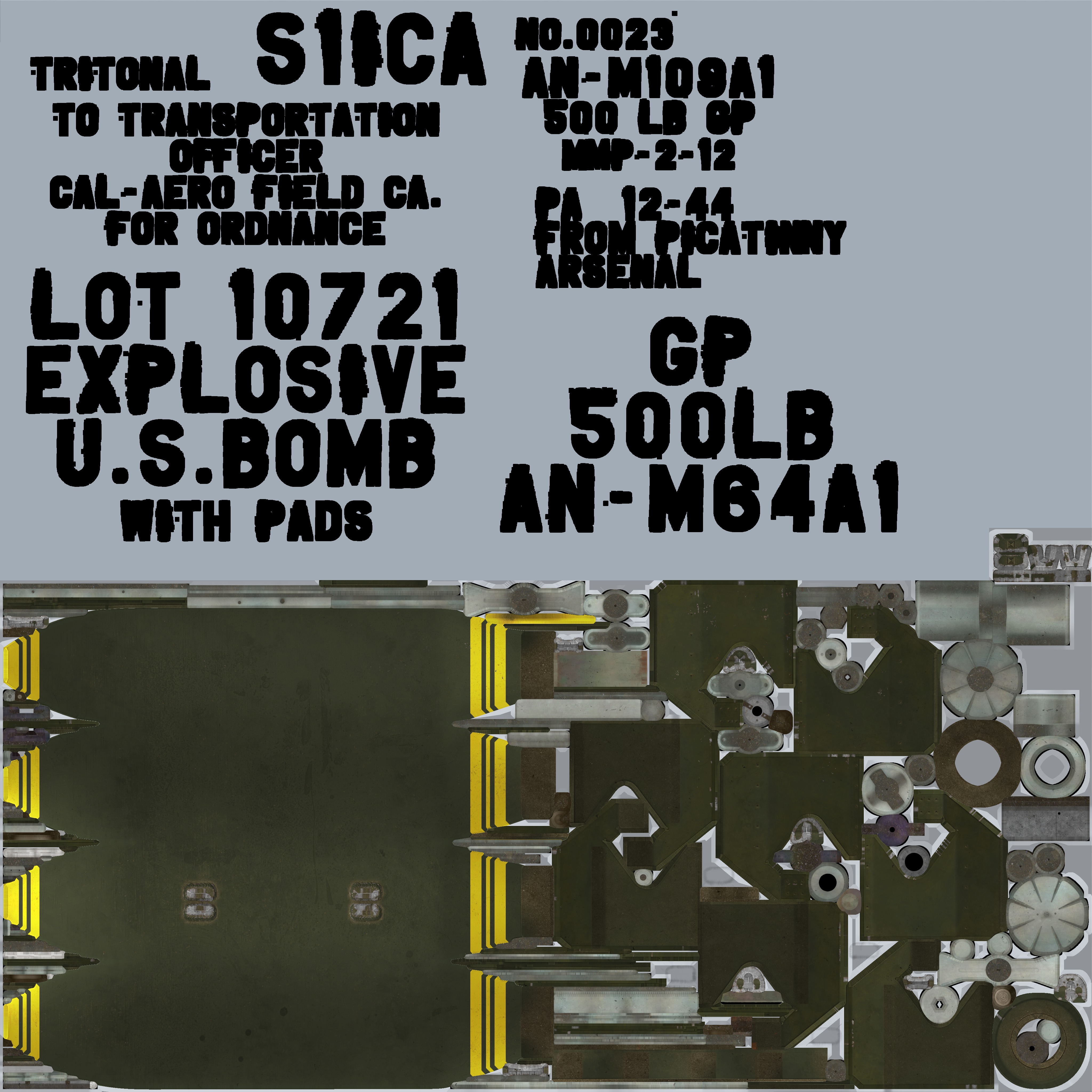 AN-M64-A1 3D model_12