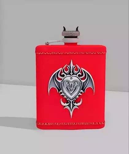 Flask Vamp Red