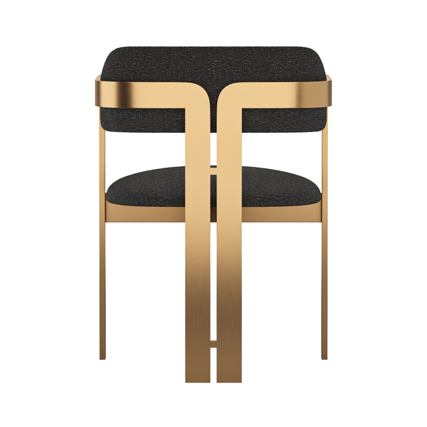 Dining Chair Donato and Dining Table Nathan - Dining set 06 3D model_4