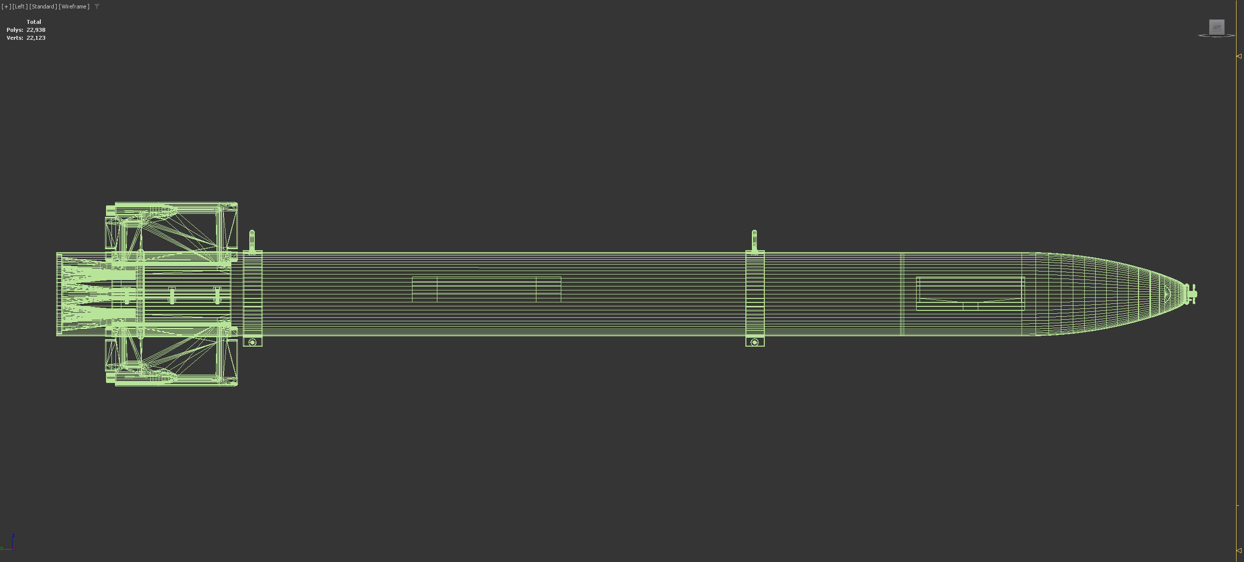 HVAR - High Velocity Aircraft Rocket 3D model_1