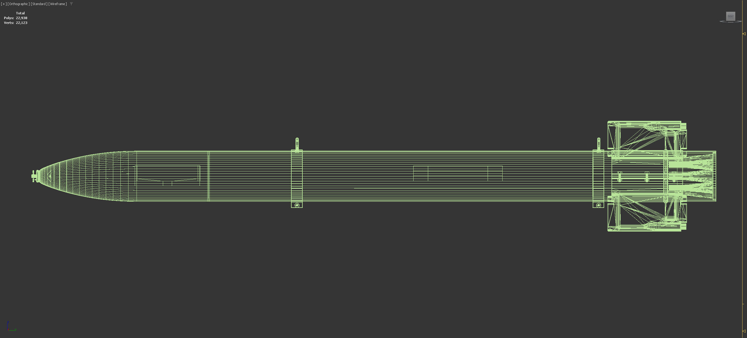 HVAR - High Velocity Aircraft Rocket 3D model_3