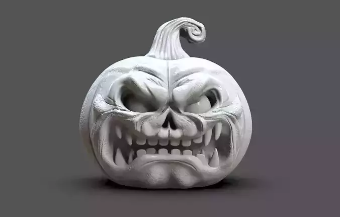 Evil Pumpkin for Halloween