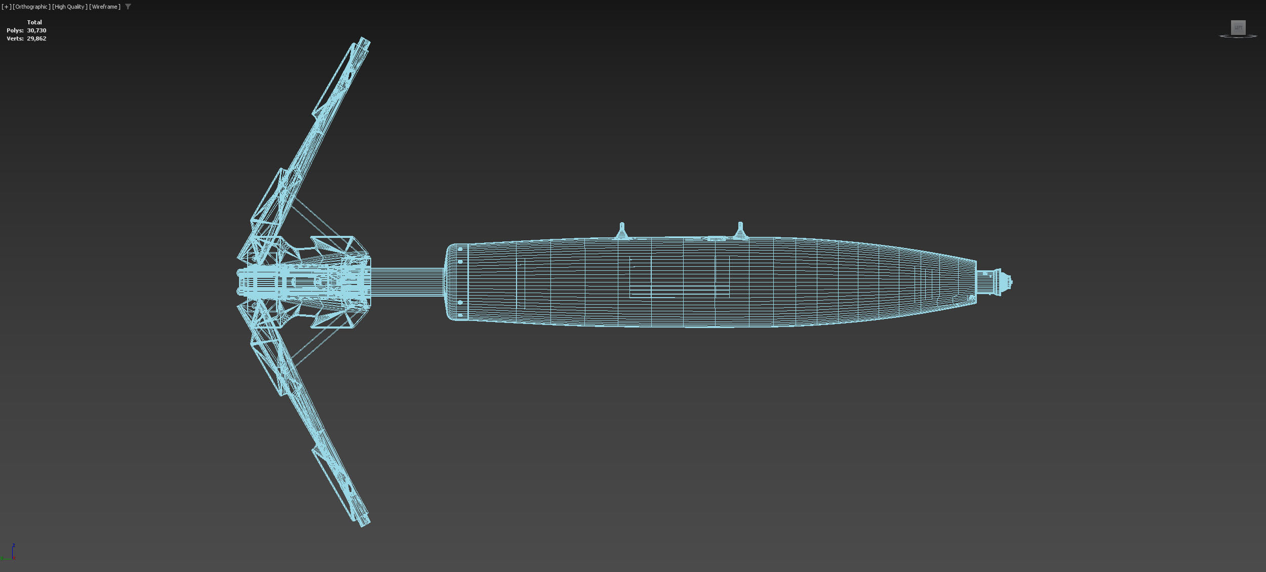 MK-82 SNAKEYE 3D model_2