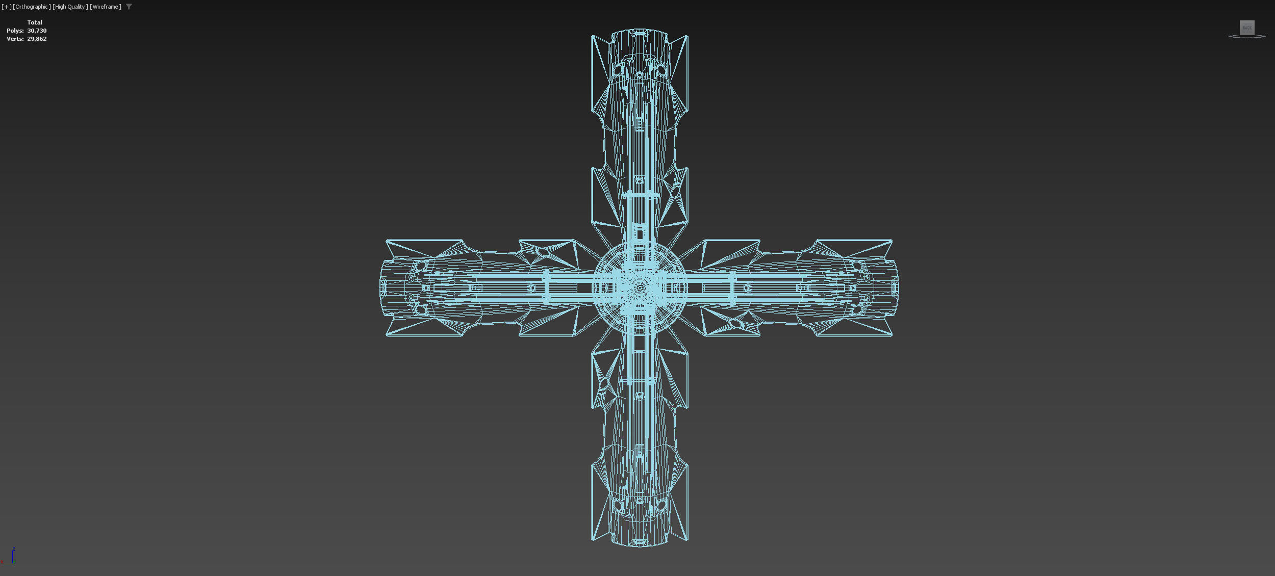 MK-82 SNAKEYE 3D model_11