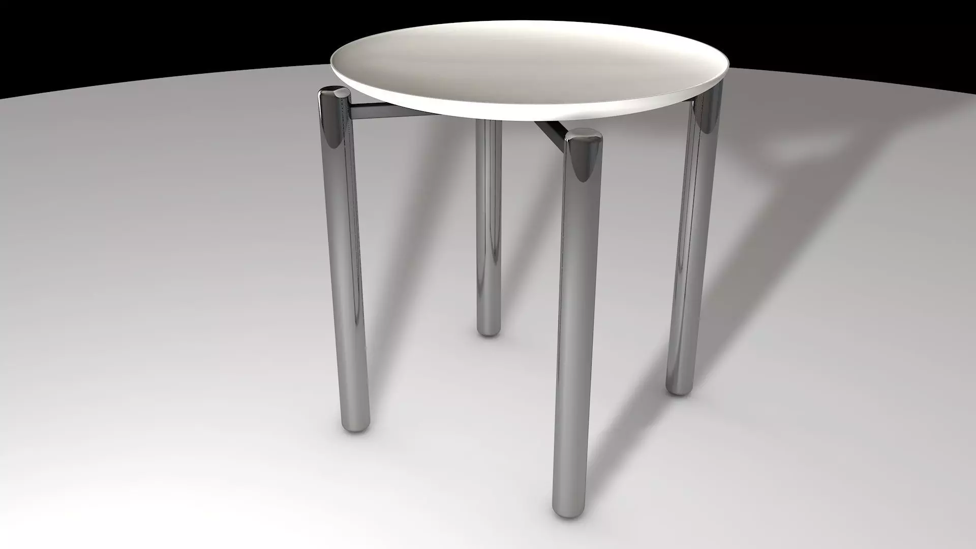 Futuristic Side Table 006 Free 3D model