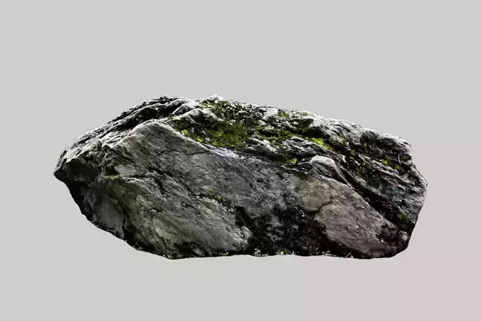 Detailed Boulder 3D model