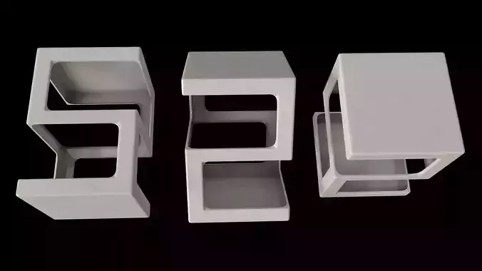 Futuristic Side Table 007