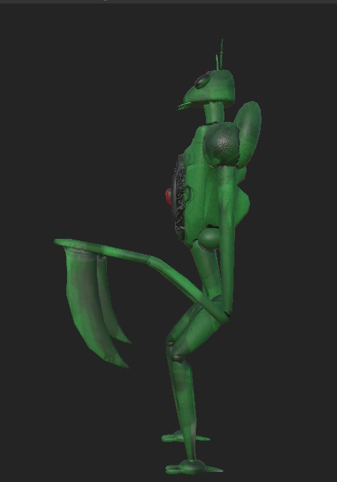 grasshopper Free 3D model_2