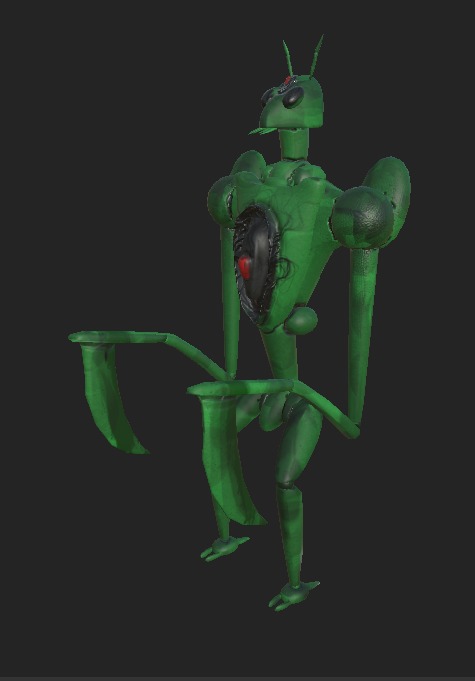 grasshopper Free 3D model_1