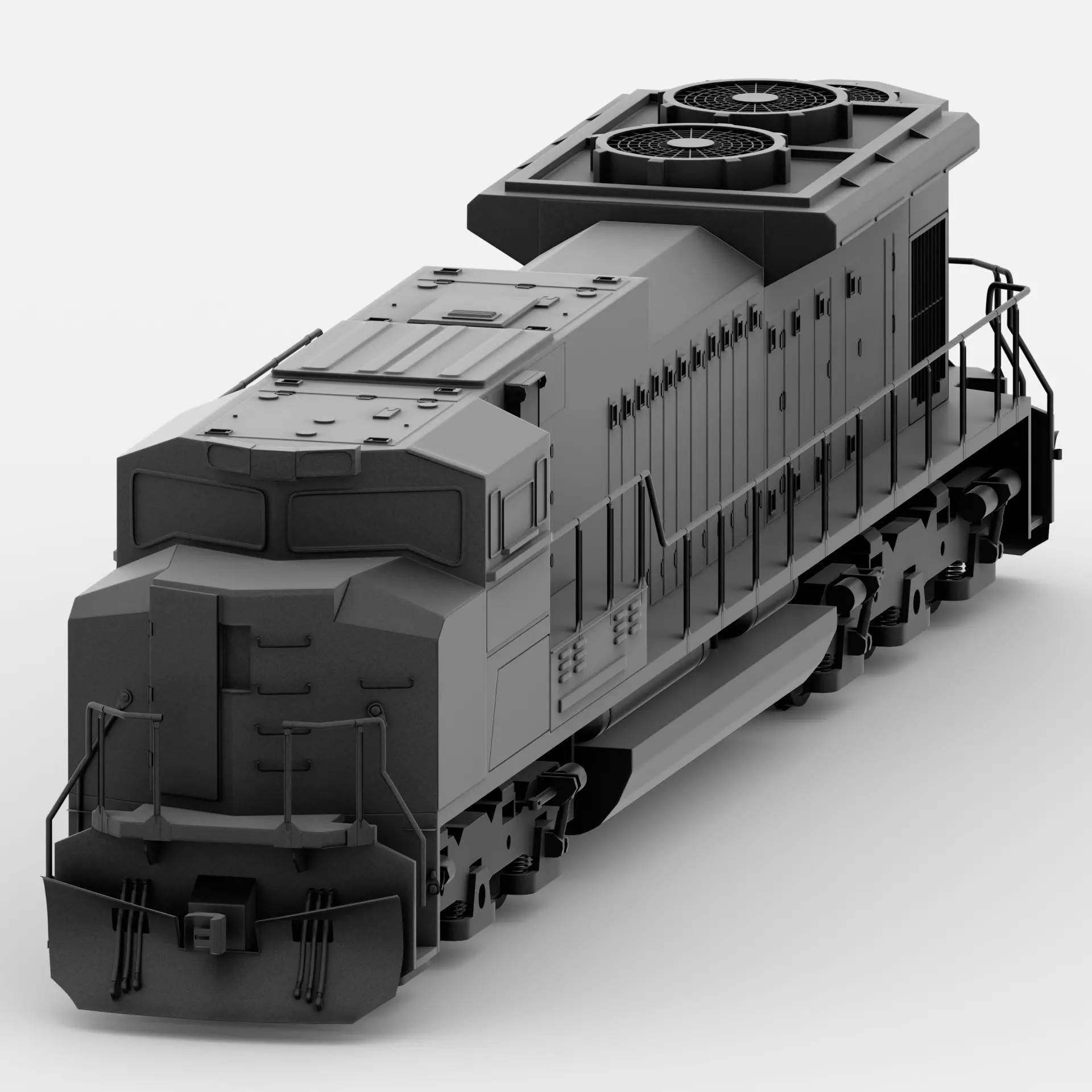 Union Pacific Train 3D model