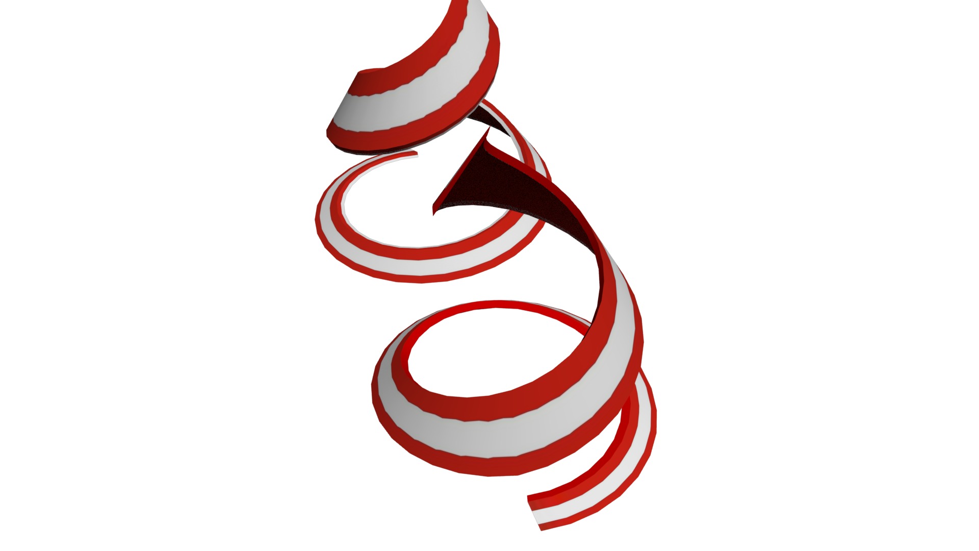 Austria Flag helix 3D model_37