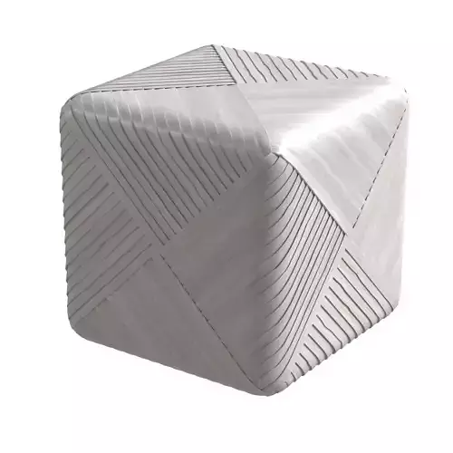 Palecek portrero rattan hassock pouf ottoman