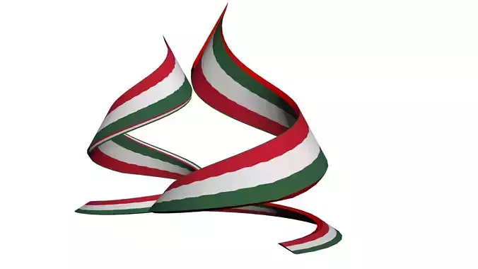 Hungary Flag Helix