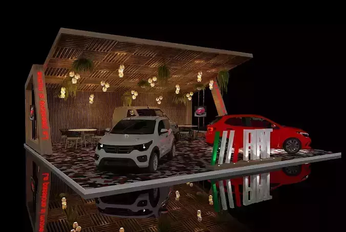 Boorh Car Exposition FIAT