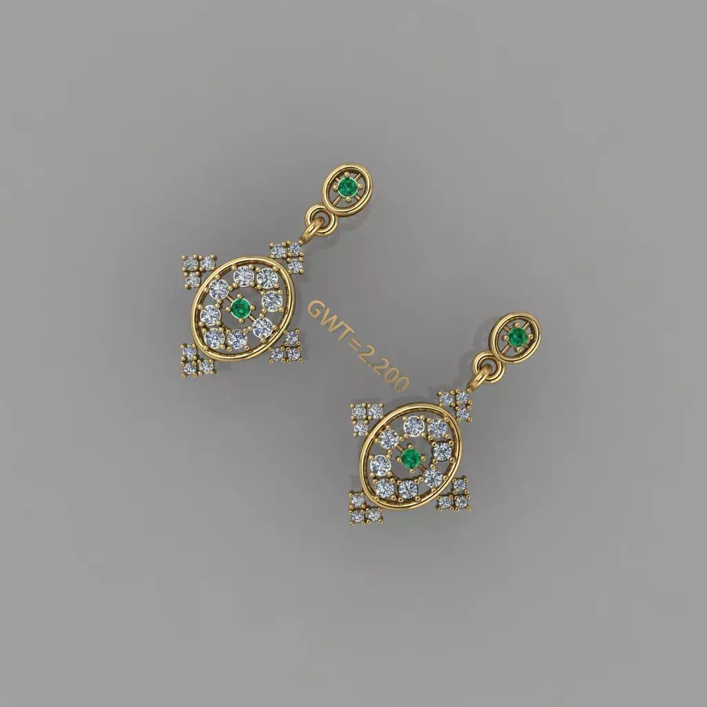 FASION EARING  3D model_0