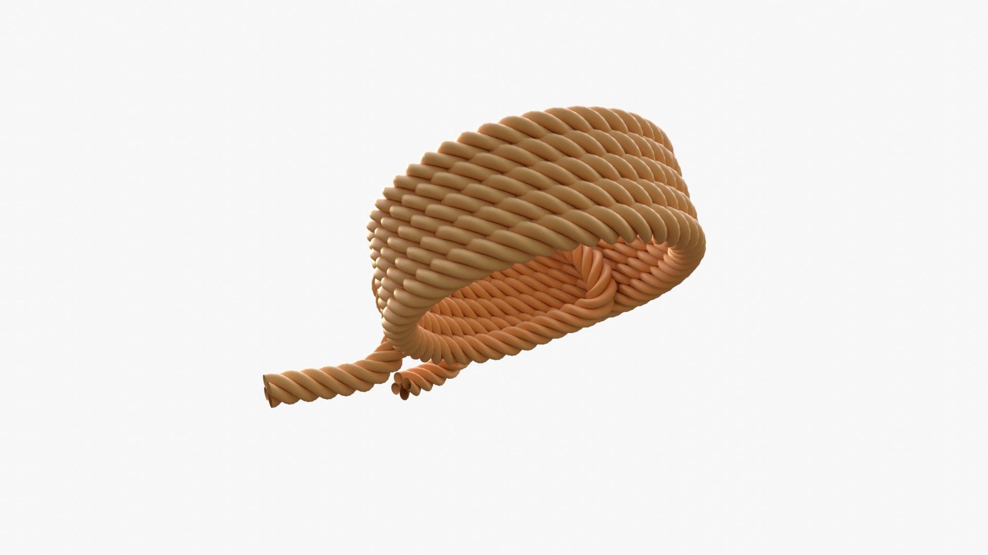 Climbing Rope 3D model_7