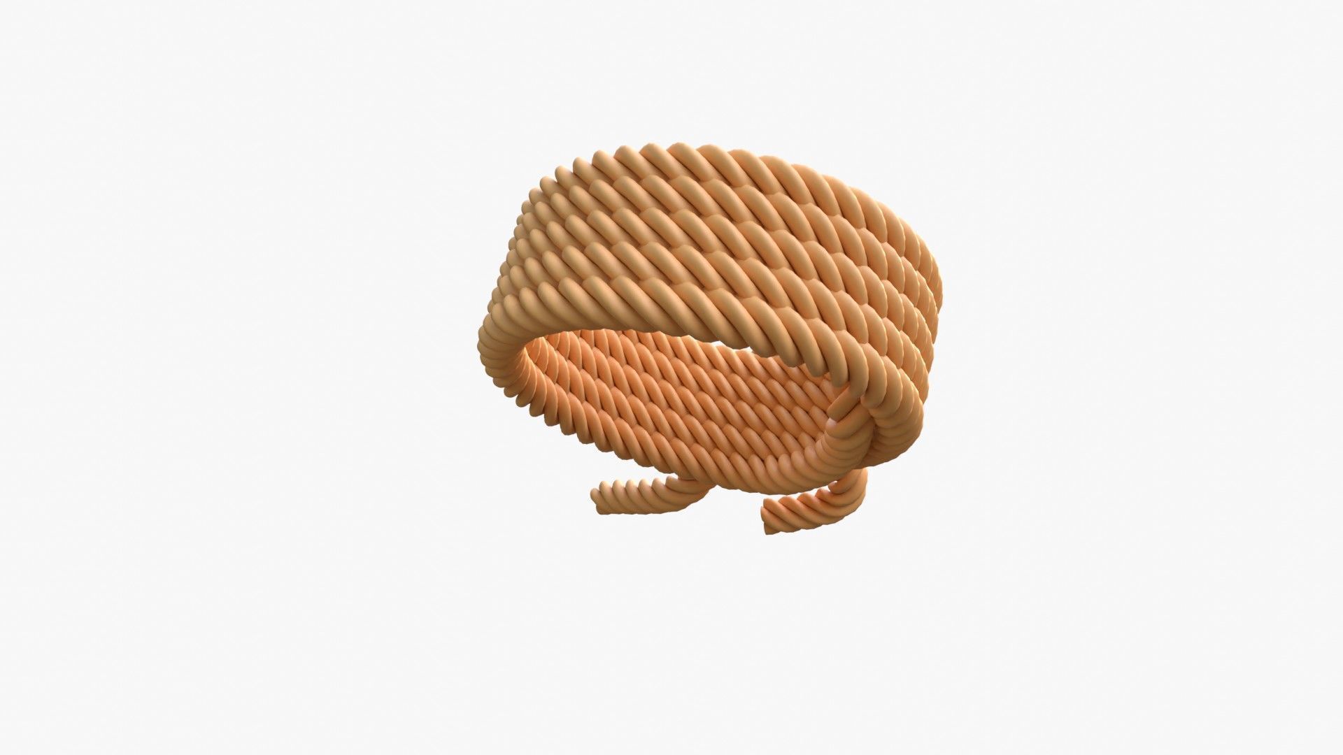 Climbing Rope 3D model_11