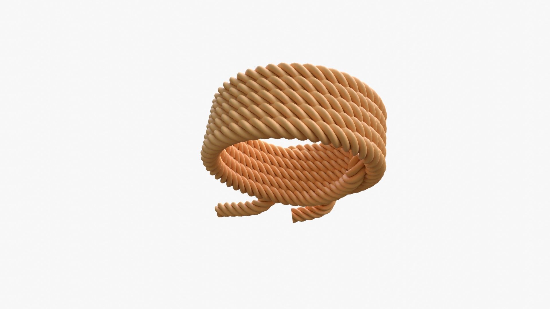 Climbing Rope 3D model_10