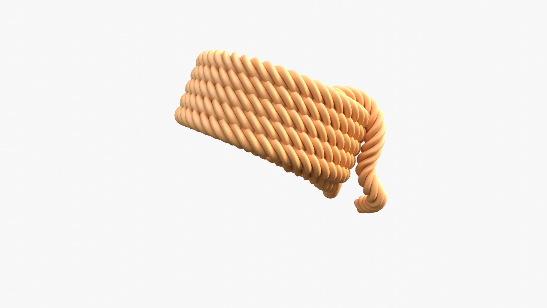 Climbing Rope 3D model_14