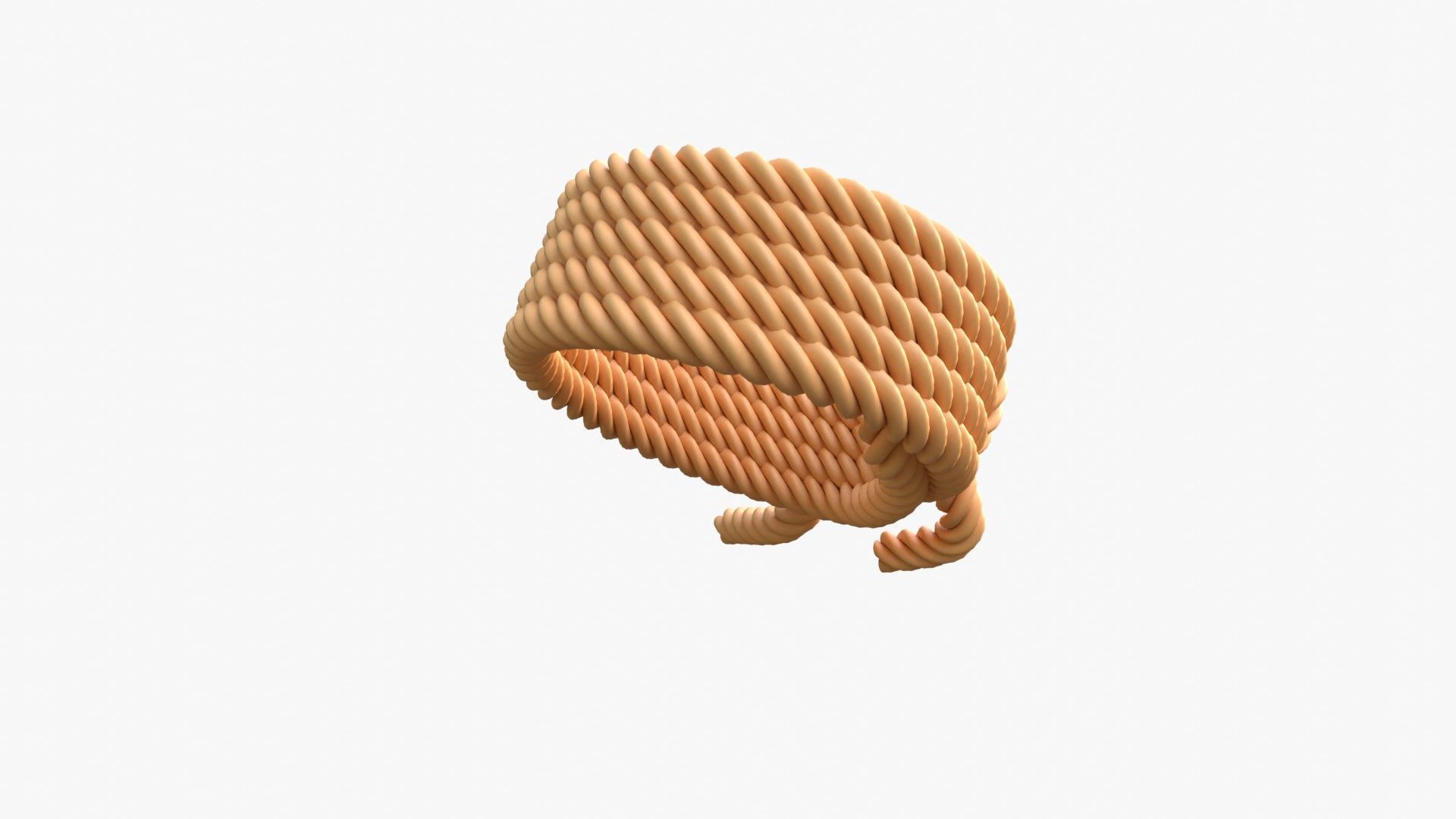 Climbing Rope 3D model_12