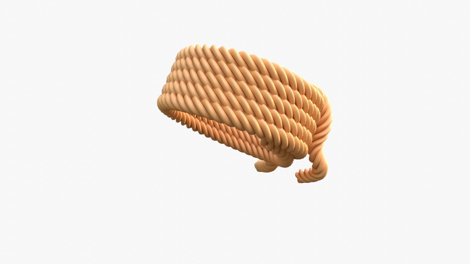 Climbing Rope 3D model_13