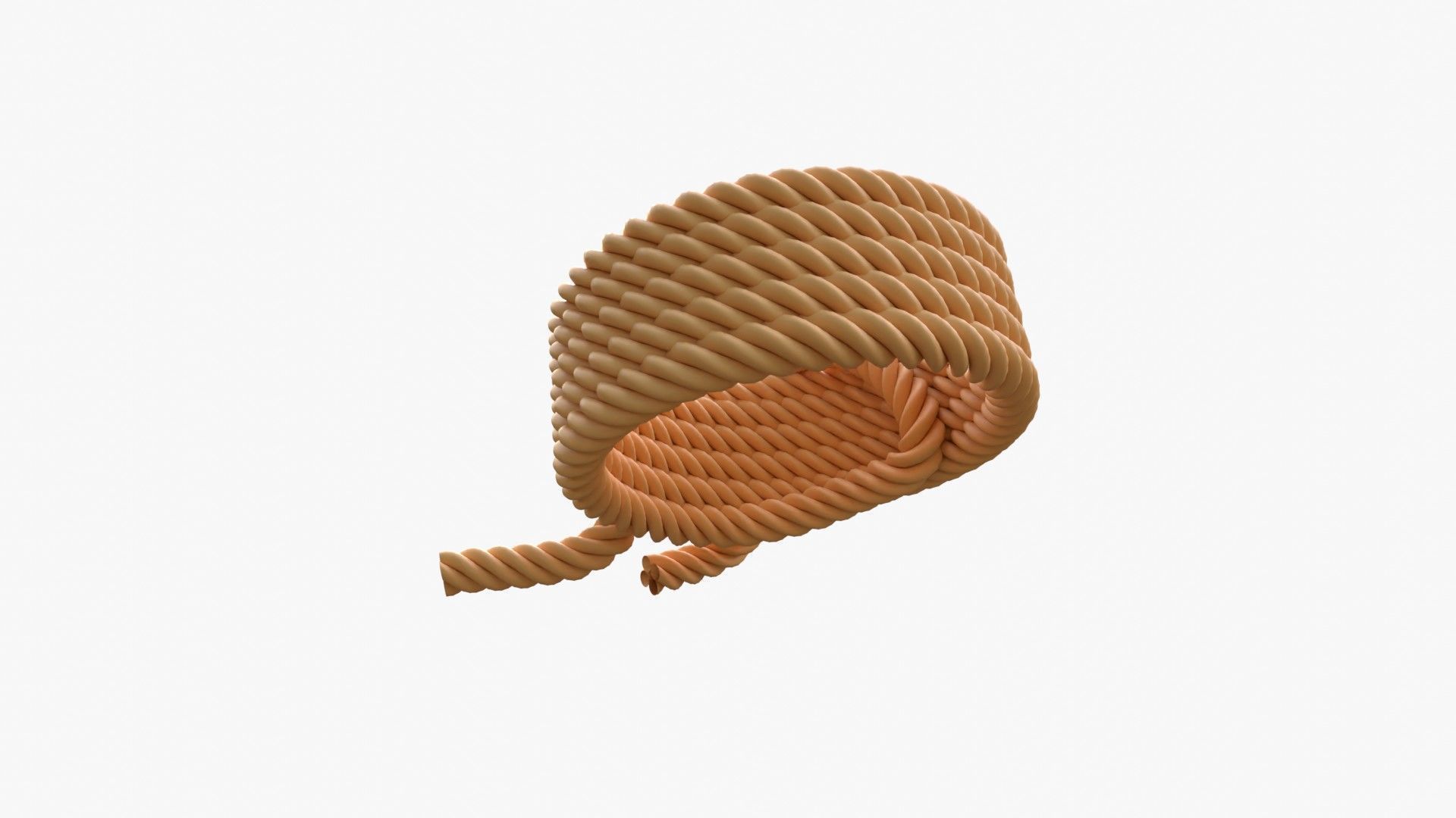 Climbing Rope 3D model_8