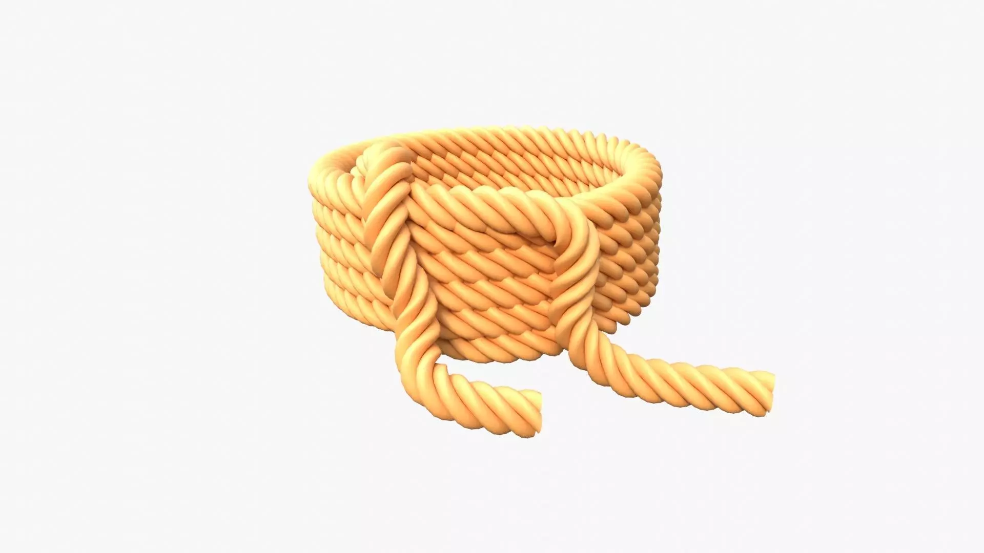 Climbing Rope 3D model_0