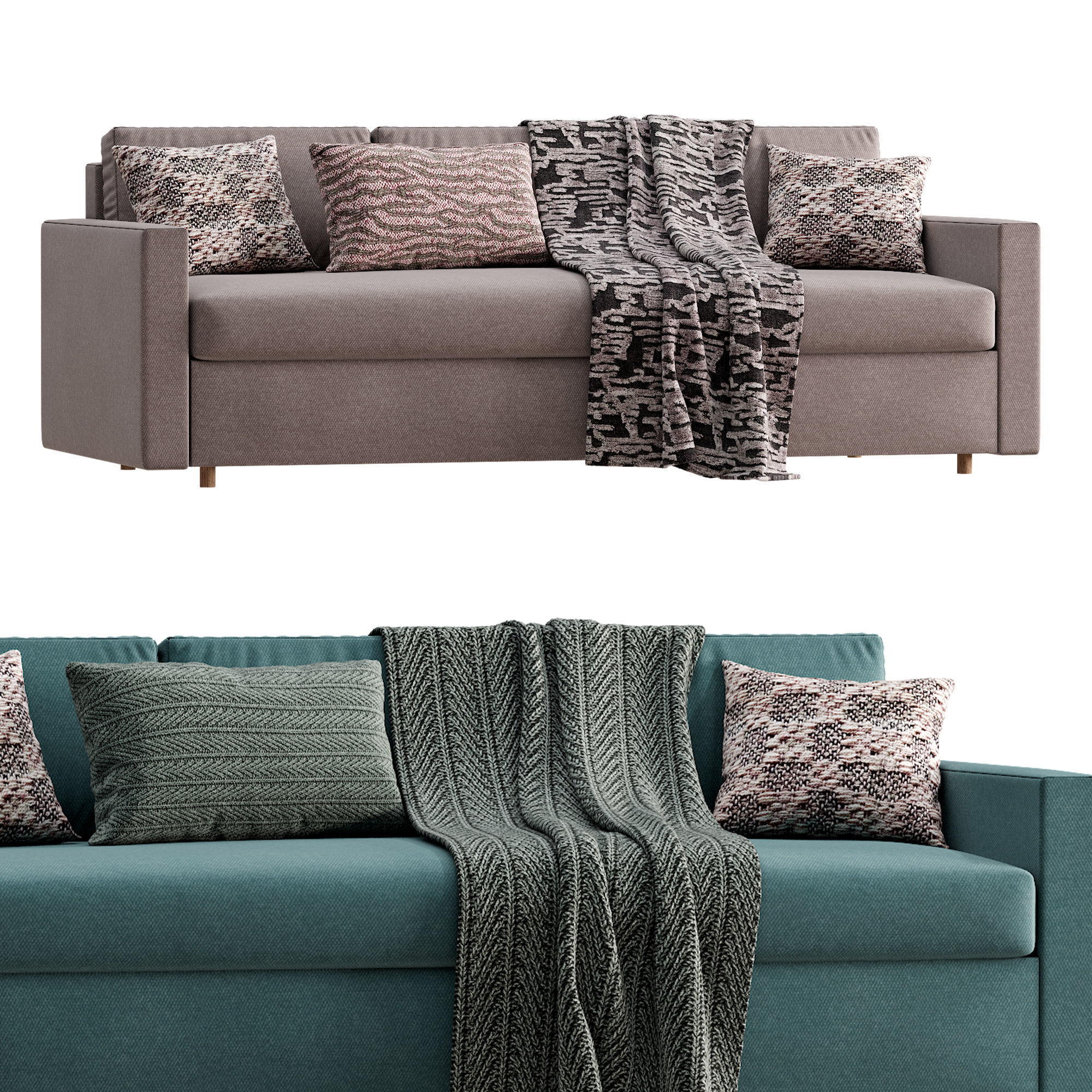 Friheten Sofa By Ikea 3D model_2