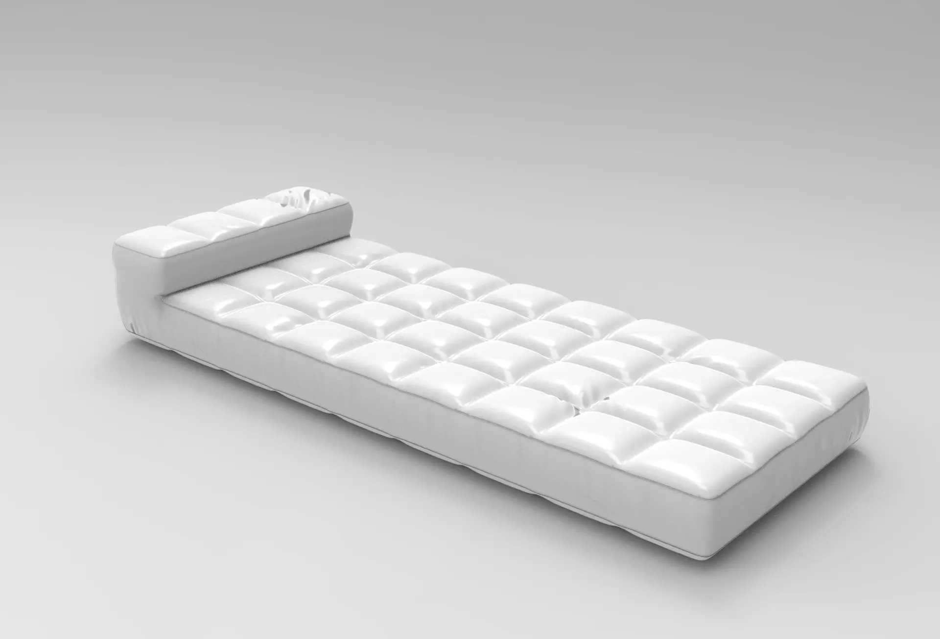 Finko Mattress Low-poly 3D model_0