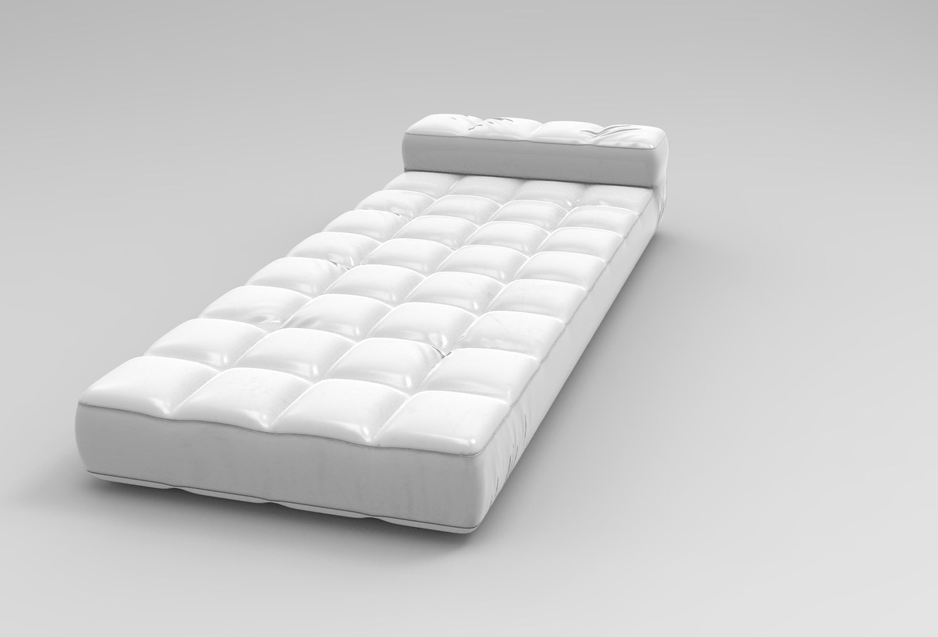 Finko Mattress Low-poly 3D model_3