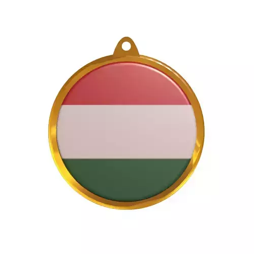 Hungary Flag Medal