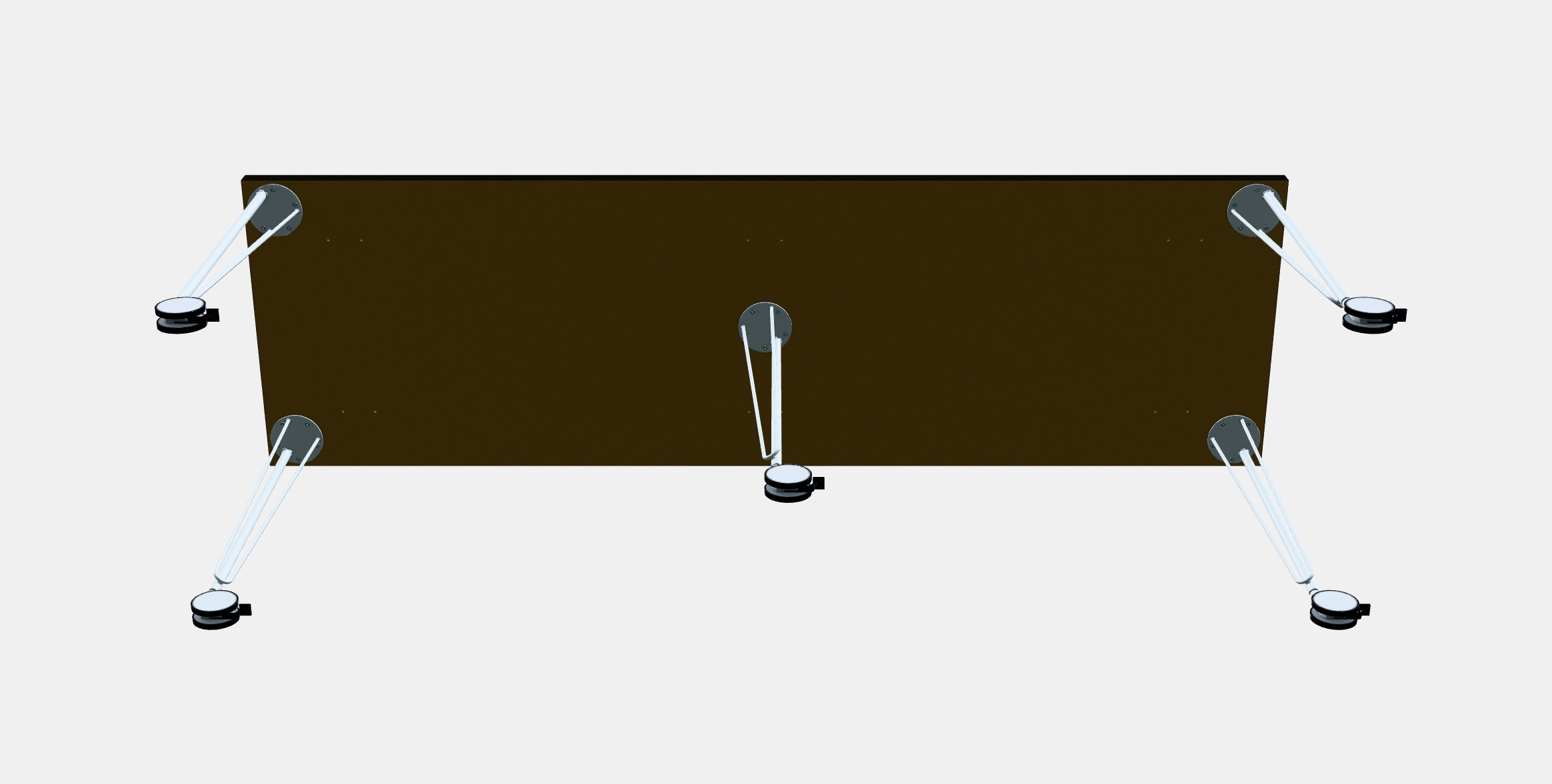 LAGKAPTEN - KRILLE Desk 4 Low-poly 3D model_8