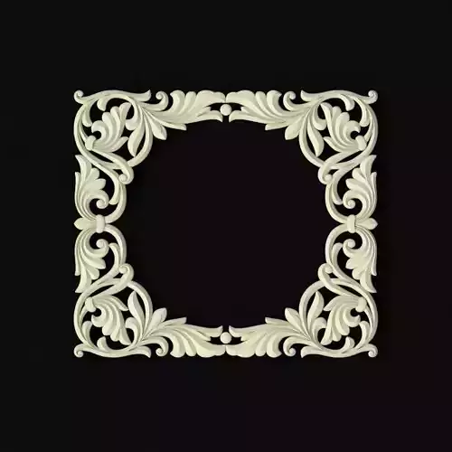 Central decor ornament for furniture