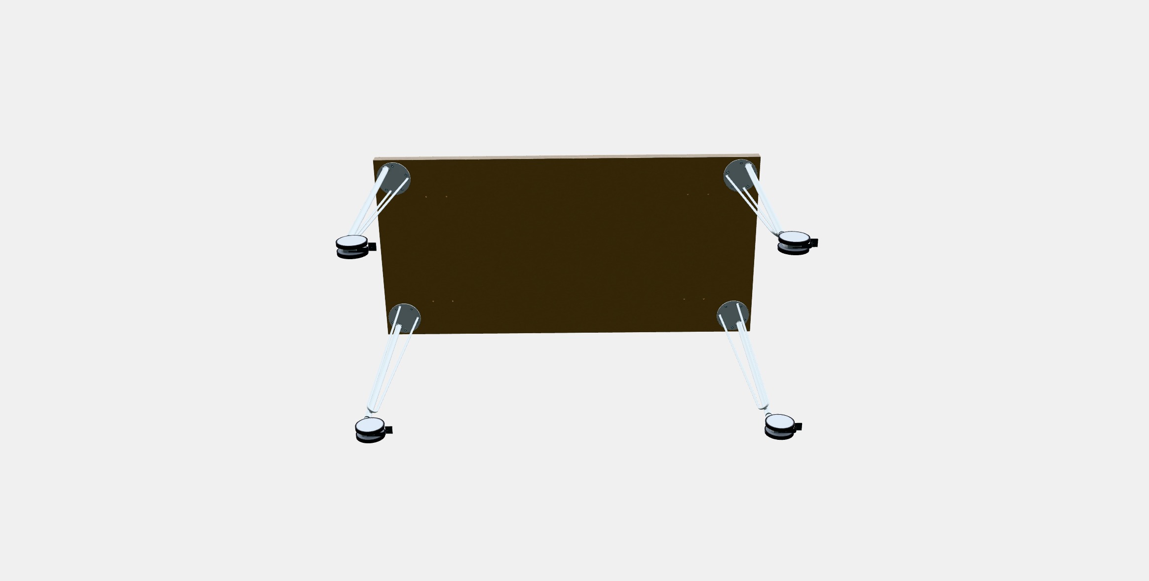 LAGKAPTEN - KRILLE Desk 5 Low-poly 3D model_7