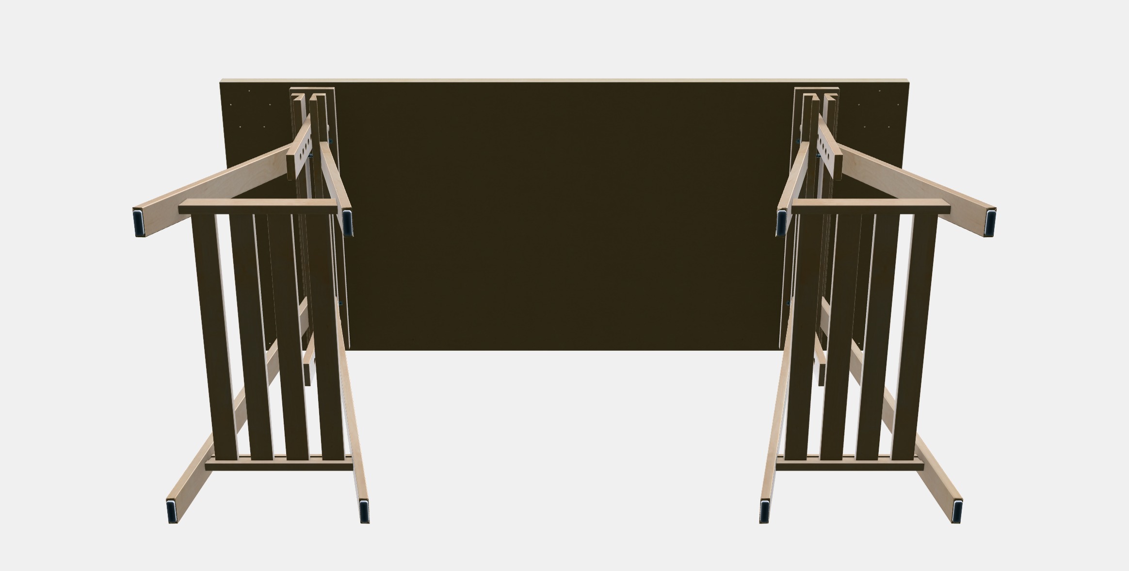 GOAL PROTECTION - CENTER BACK Desk 1 Low-poly 3D model_7
