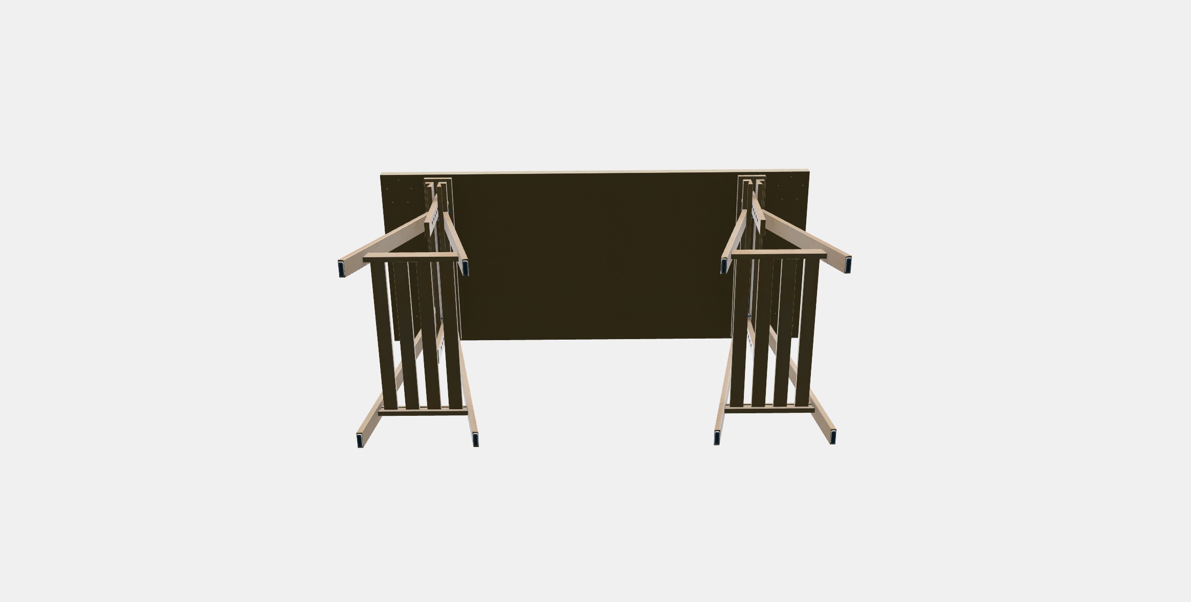 GOAL PROTECTION - CENTER BACK Desk 1 Low-poly 3D model_6