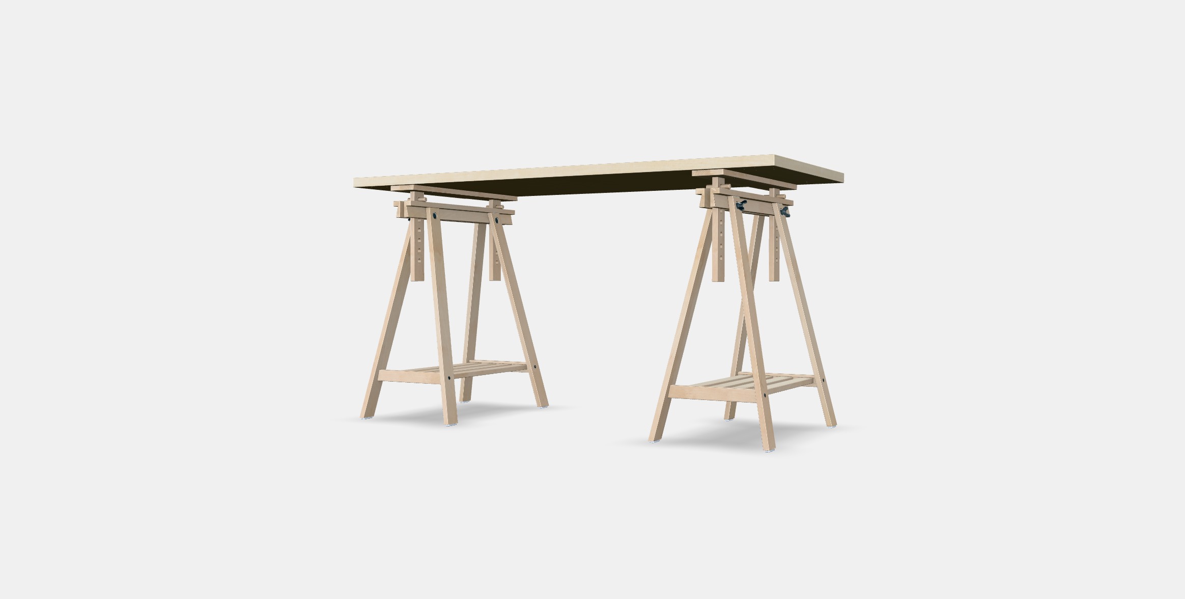 GOAL PROTECTION - CENTER BACK Desk 1 Low-poly 3D model_5