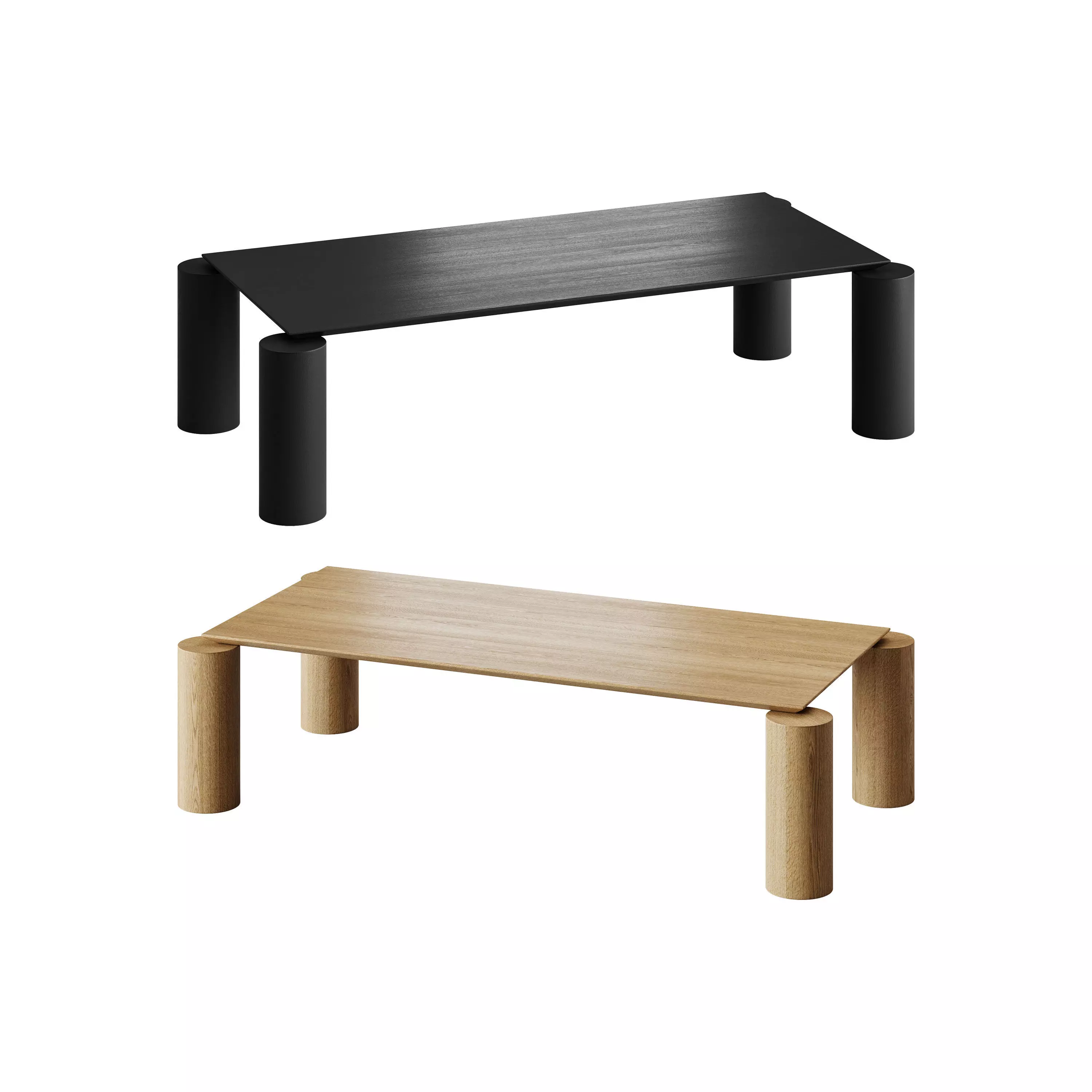 Modern coffee table 3 3D model_0