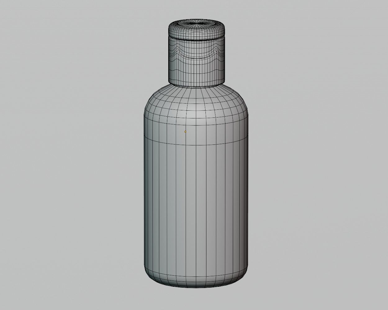 Cosmetic bottle Low-poly 3D model_5