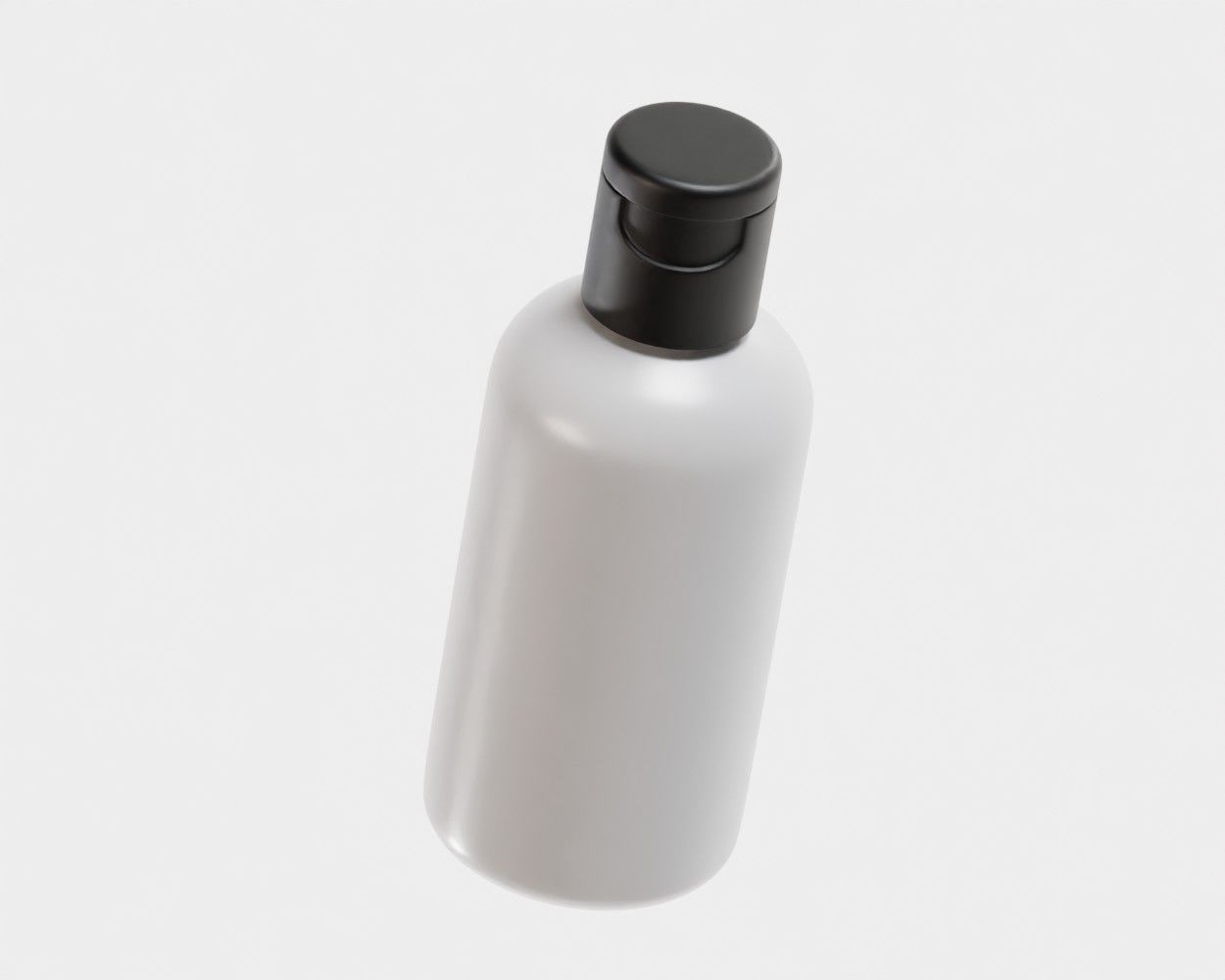 Cosmetic bottle Low-poly 3D model_4