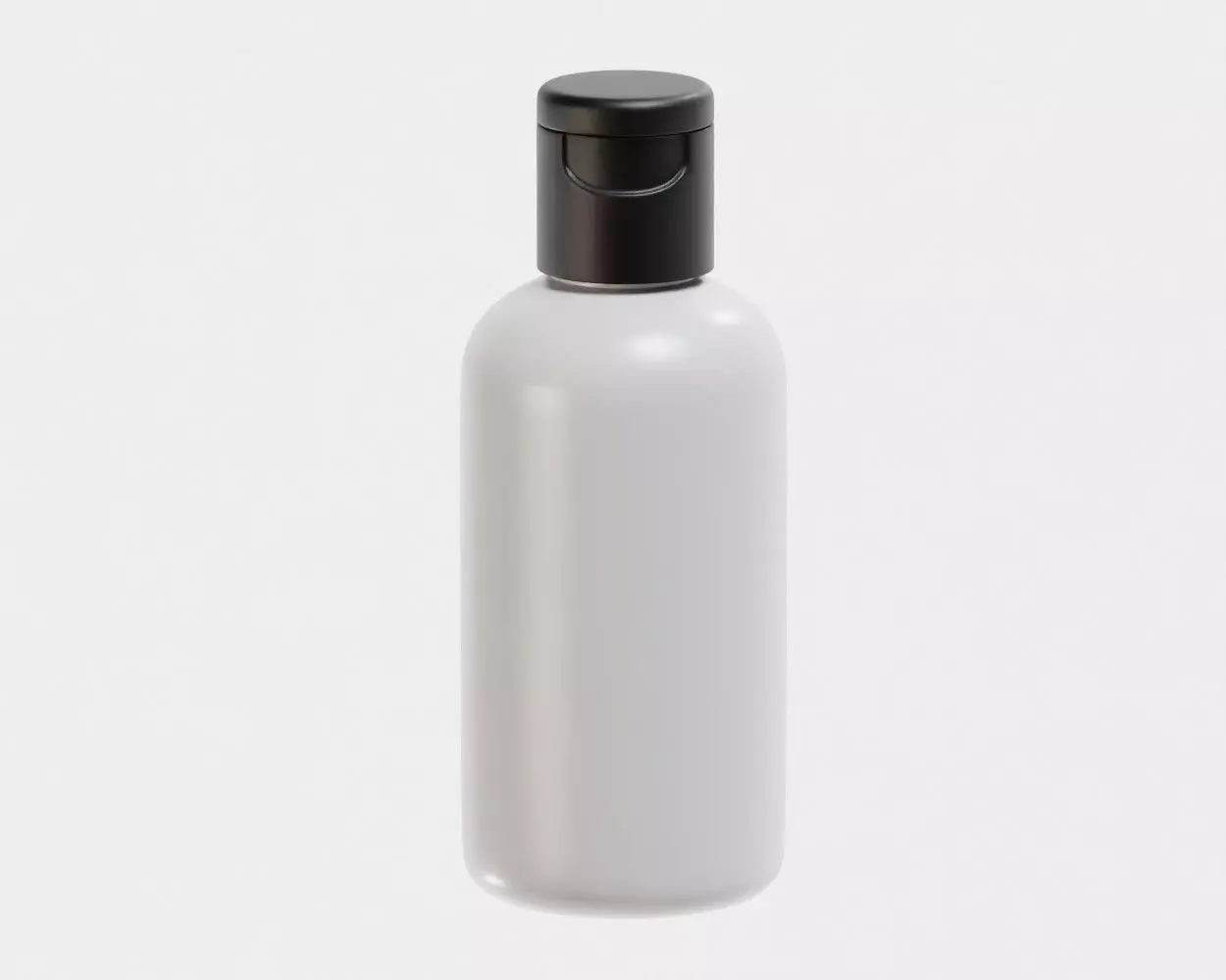Cosmetic bottle Low-poly 3D model_0