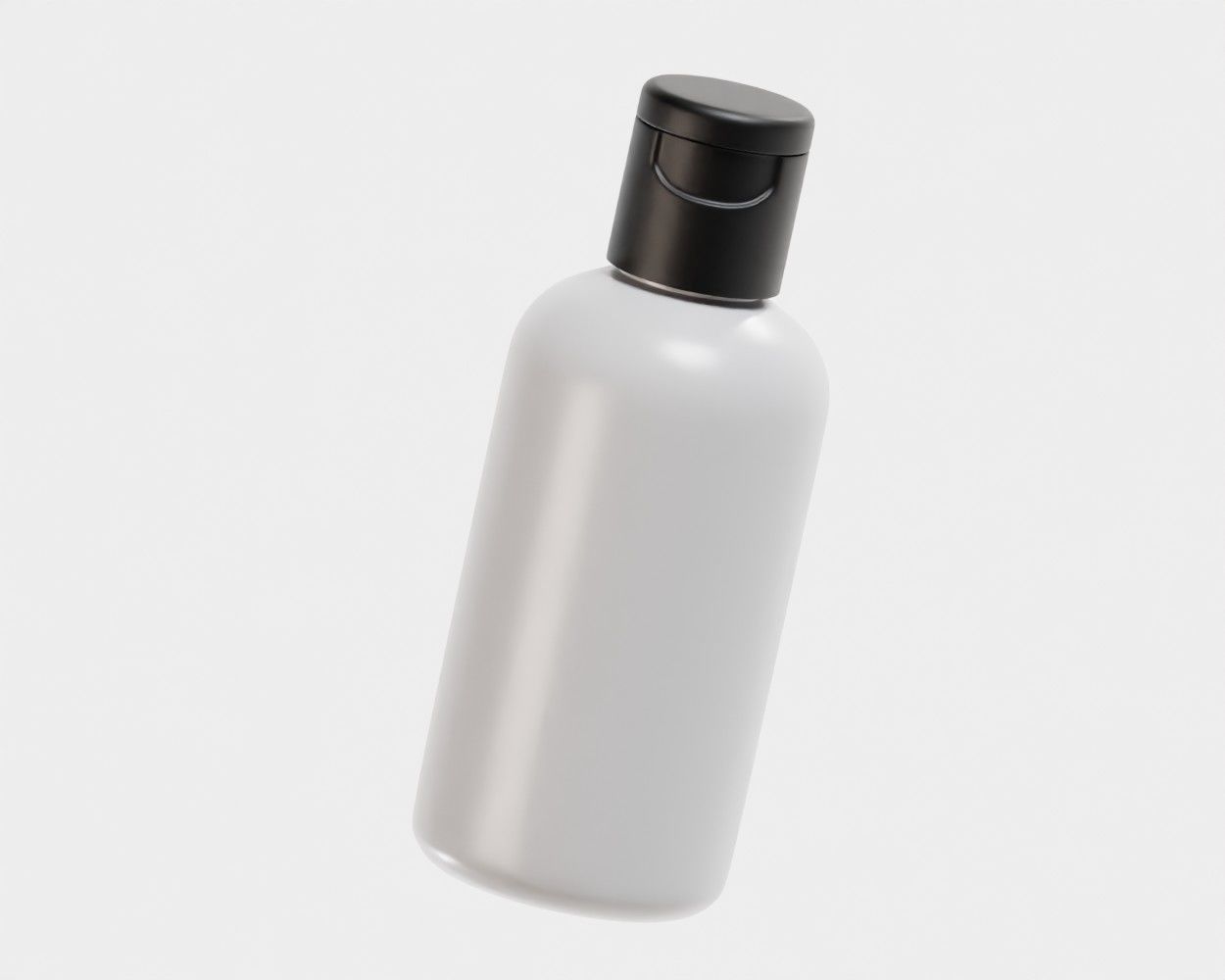 Cosmetic bottle Low-poly 3D model_1