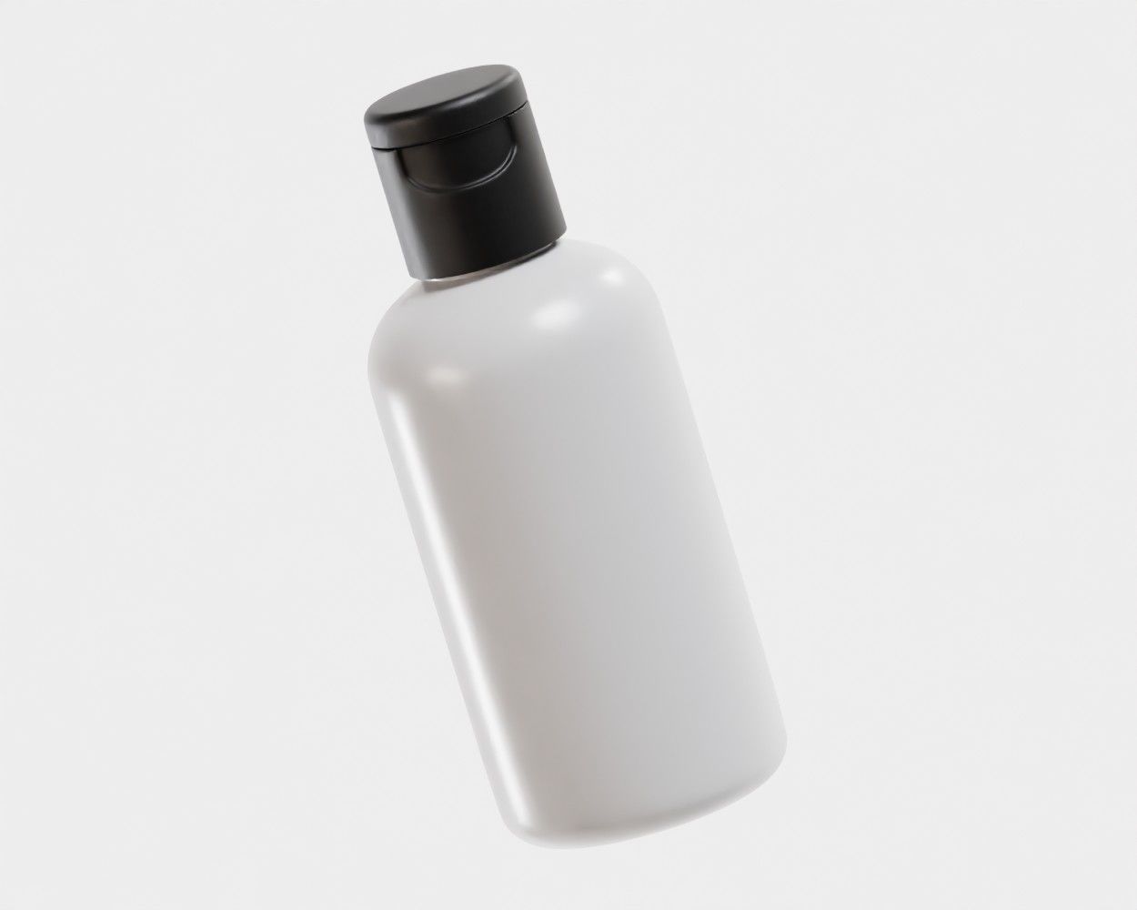 Cosmetic bottle Low-poly 3D model_2